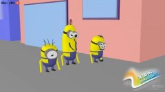 “学动画三年”再出新作 小黄人惨被碾成香蕉汁！