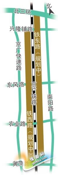 郑州将新增两条4千米长城市支路 南四环建高架