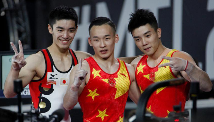 中国选手时隔十年重获体操世锦赛男子“全能王”